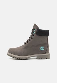 Členkové šnurovacie čižmy - medium grey