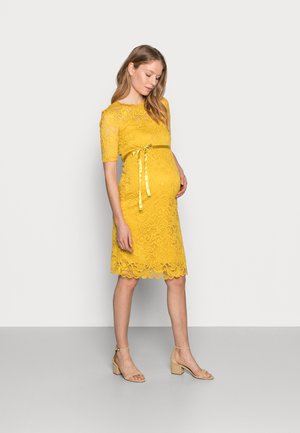MLMIVANA BACK DRESS - Cocktail dress / Party dress - chinese yellow