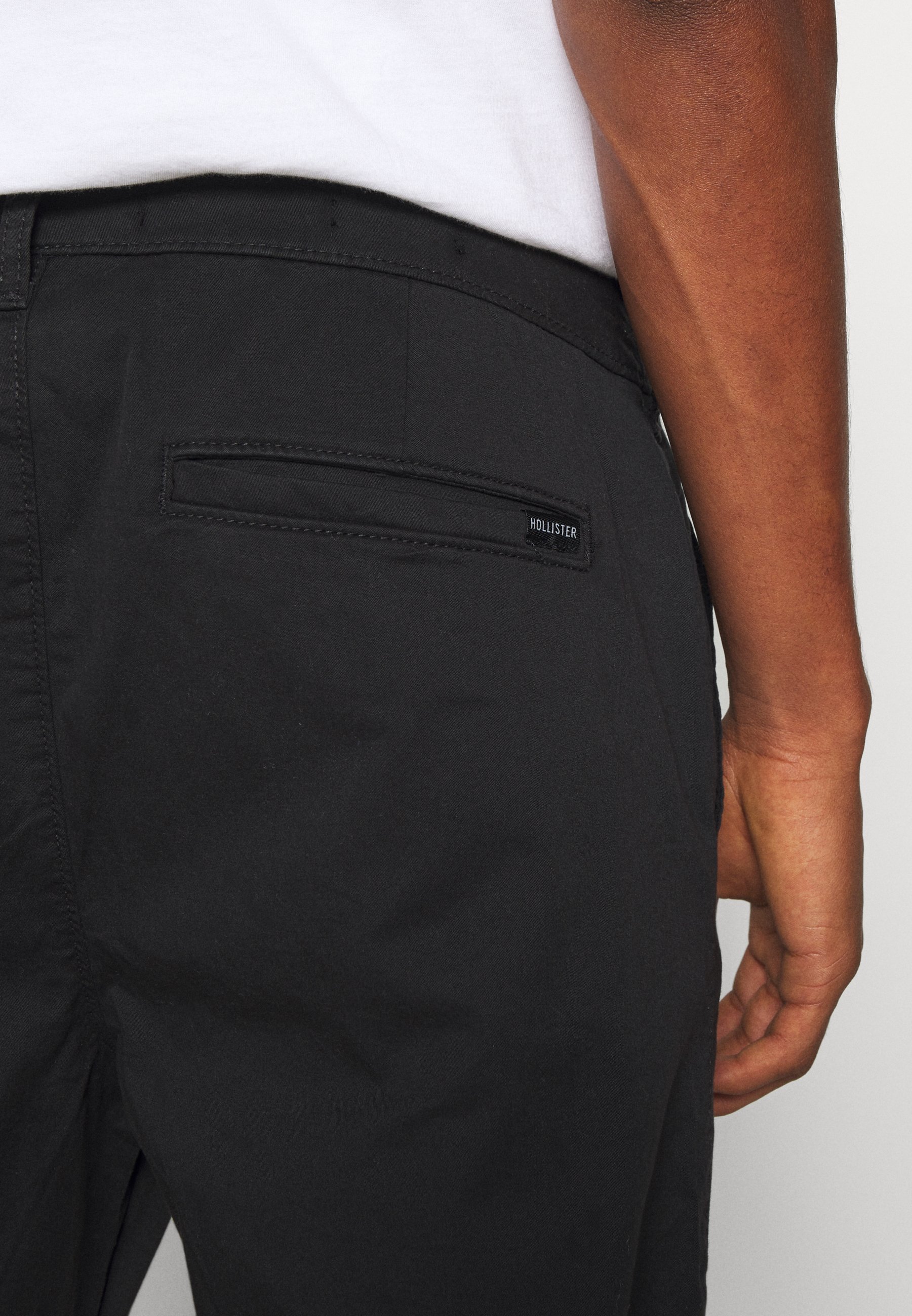 hollister black chinos
