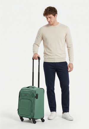 smartbox, EDITION 04 4 ROLLEN KABINENTROLLEY 55 CM MIT DEHNFALTE UNISEX - Trolley - eukalyptus