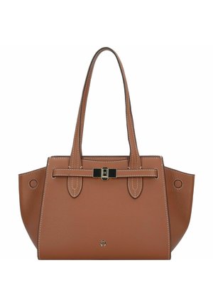 FARAH SCHULTERTASCHE  38 CM - Handtasche - cognac brown