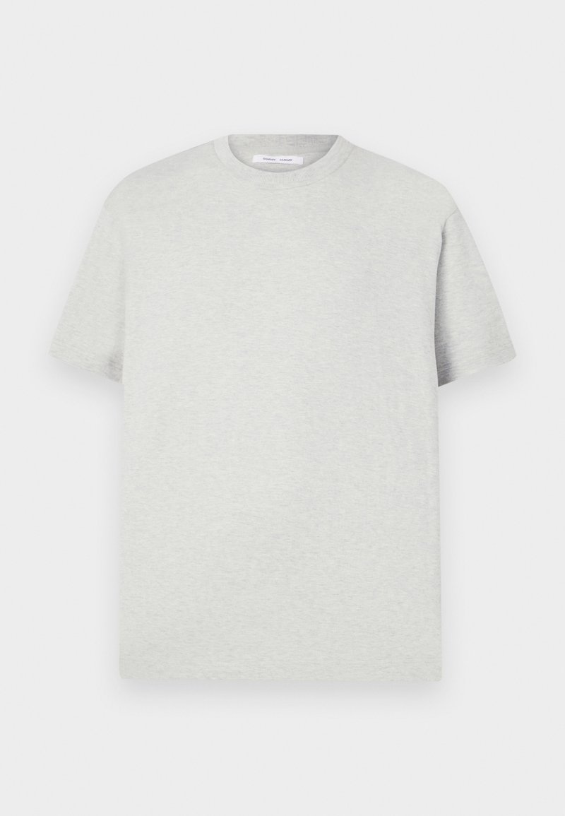 Samsøe Samsøe T-shirt basic lichtgrijs