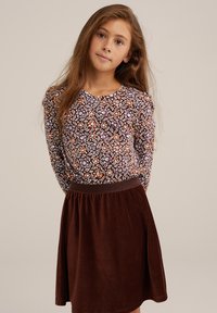 WE Fashion Dienas kleita - brown