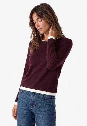 Koton, CREW-NECK T-SHIRT . - T-shirt à manches longues - purple