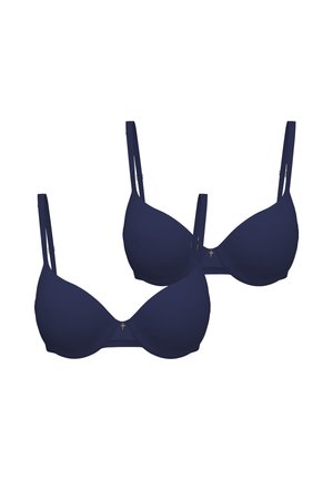 2-PACK SENSATION - Kaarituelliset rintaliivit - blau
