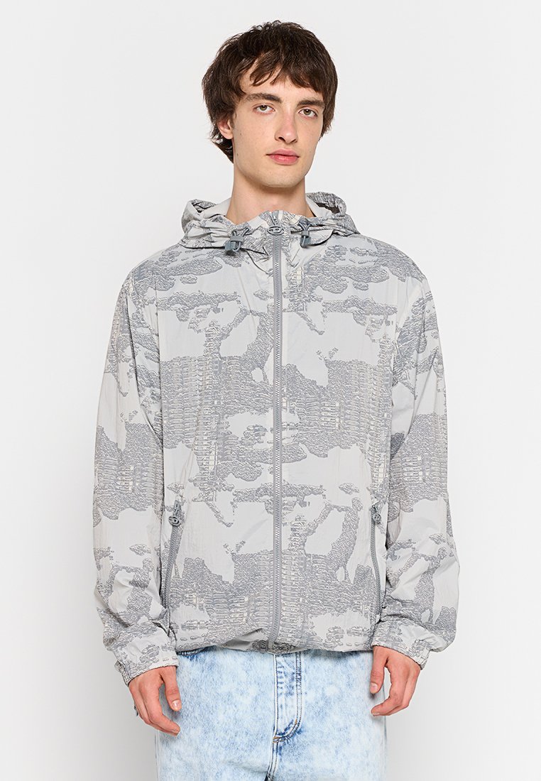 Diesel Lichte jas grijs Diesel Lichte jas grijs