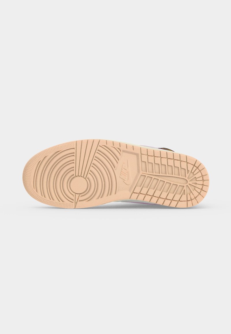 AIR JORDAN 1 MID SE - Vysoké tenisky - black/university gold-coloured/sail/pinksicle/iced carmine/crimson tint