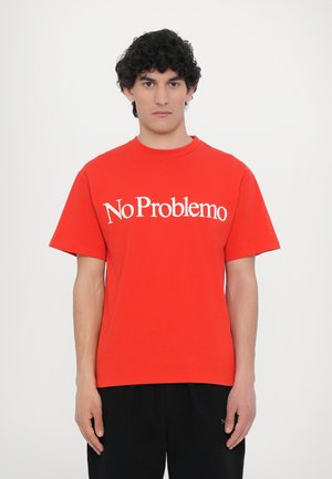 TEE - T-Shirt print - red
