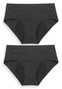 Next 2 PACK TEEN PERIOD PANTS - Kratke gaće - black