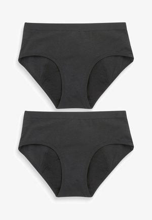 2 PACK TEEN PERIOD PANTS - Slip - black