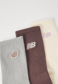 New Balance EMBROIDED LOGO MIDCALF UNISEX 3 PACK - Nogavice - multi