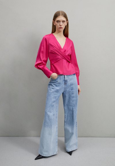 STAUD MADISON  - Μπλούζα με μακριά μανίκια - shocking pink