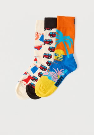 SUV SUNSET CLOTHESLINE SOCKS 3UNISEX 3 PACK - Zoknik - multi-coloured