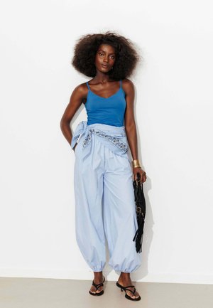 Promod, TOP À BRETELLES - Débardeur - bleu