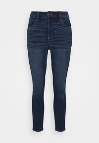 American Eagle SUPER HI RISE DREAM - Calças de ganga de corte skinny - blue plunge