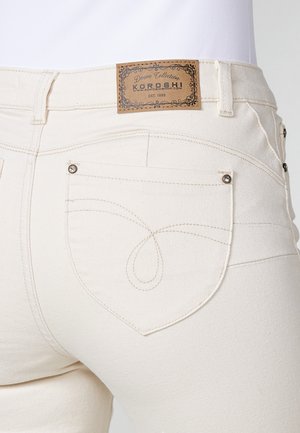 Koroshi Slim fit -farkut - crudo off white