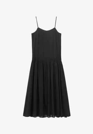 & OTHER STORIES, & OTHER STORIES PLEATED BODICE MAXI DRESS - Velika haljina - black