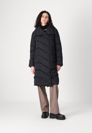 YASSELINA LONG PADDED - Wintermantel - black