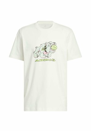 adidas Performance, DAWG IN EM T - Camiseta estampada - off white