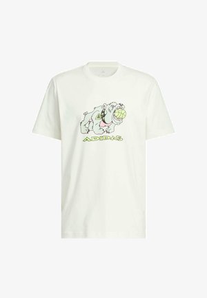 adidas Performance, DAWG IN EM T - Print T-shirt - off white