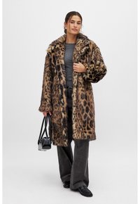 NA-KD LEOPARD  - Vinterfrakke - leopard print