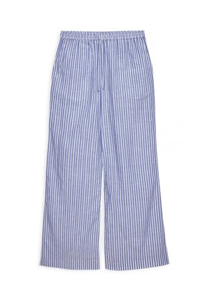NA-KD, INSERT MID WAIST - Püksid - blue white stripe