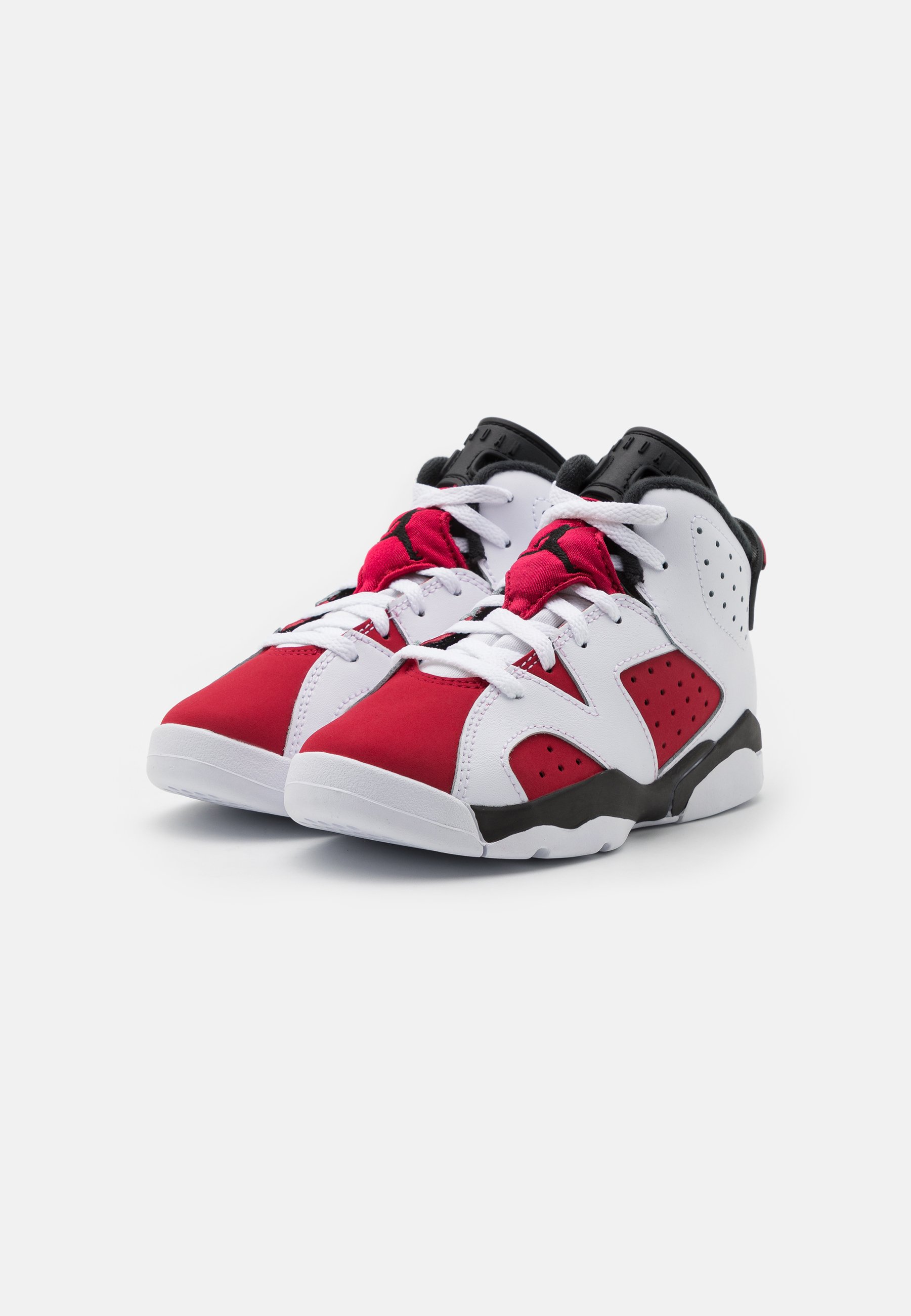 Jordan 6 RETRO UNISEX - Basketbalschoenen - white/carmine/black/wit -  Zalando.nl