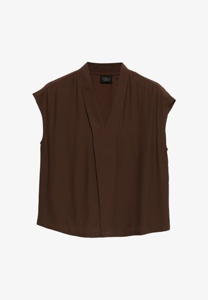 s.Oliver BLACK LABEL, BLUSE - Blouse - mokka