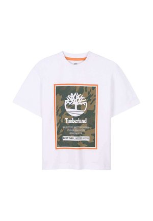 T-shirt con stampa - blanc