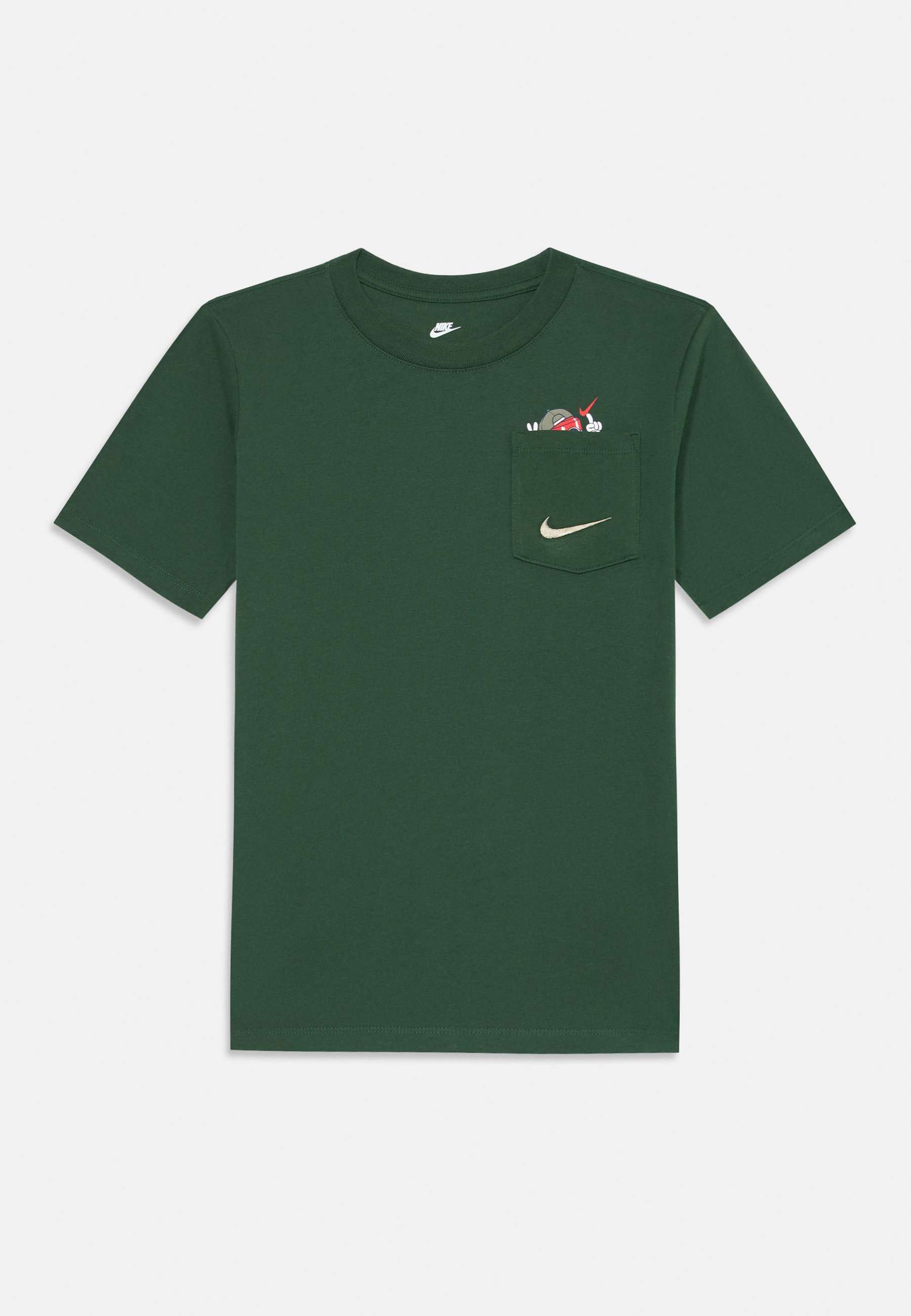 Nike Sportswear TEE BOXY UNISEX Print T-shirt green Zalando