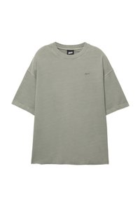 SHORT SLEEVE - T-shirt basic - khaki