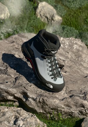 VERTO ALPINE MID GORE TEX - Chaussures de montagne - monument grey/tnf black