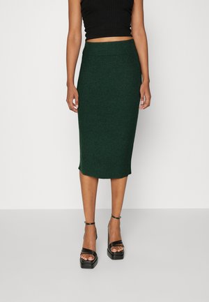 VIRIL PENCIL SKIRT - Pouzdrová sukně - pine needle