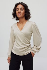 STOCKH LM Felice lurex - Longsleeve - moonbeam