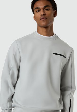 Sweat-shirt Homme North Sails Blanc Avec Maxi Logo - Nouvelle Collection Automne-Hiver, 100% Coton