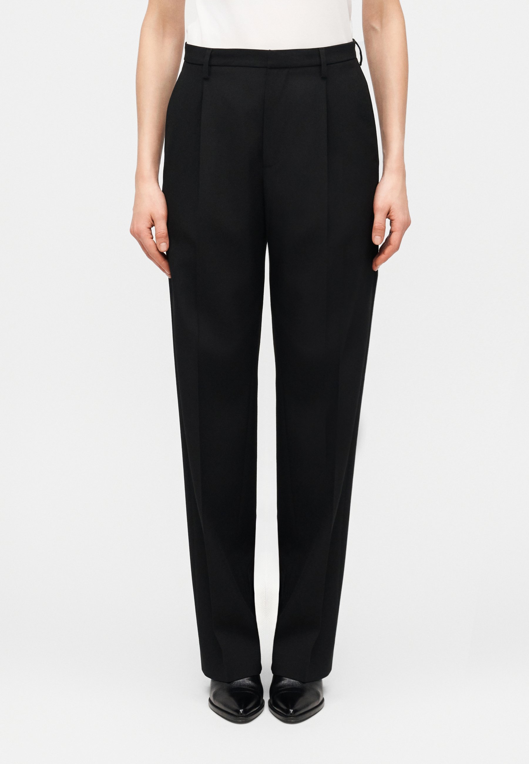 パンツ vintage Maison Margiela pants slacks 46 MM6 Maison Margiela PANTS - Trousers - black - Zalando.co.uk
