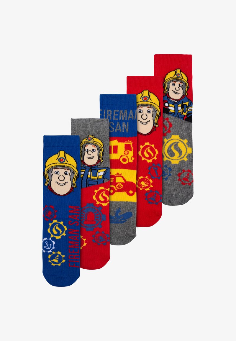 Fireman Sam 5ER PACK FEUERWEHRMANN - Socks - mehrfarbig