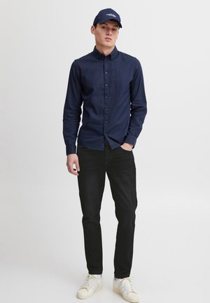 KARUP 5 POCKET REGULAR - Džíny Straight Fit - denim unwashed black