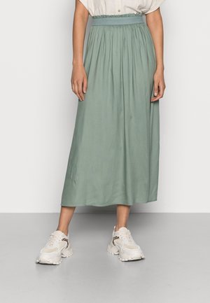 ONLY, Jupe longue - green