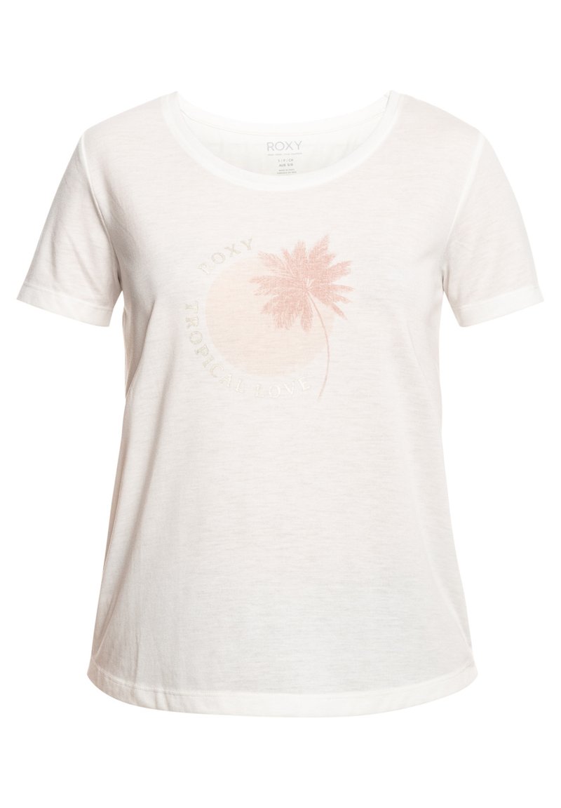 Roxy T-shirt print wit Roxy T-shirt print wit