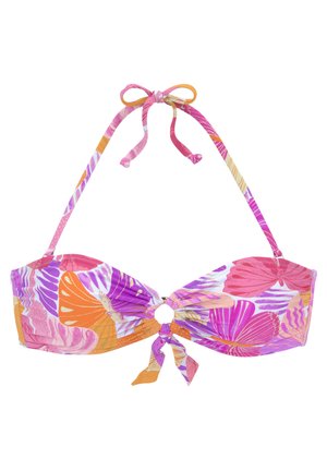 Bikini-Top - lila orange