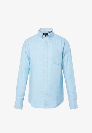 JP1880, LONG-SLEEVE TWO-TONED MODERN FIT BUTTON-DOWN COLLAR - Chemise - turquoise
