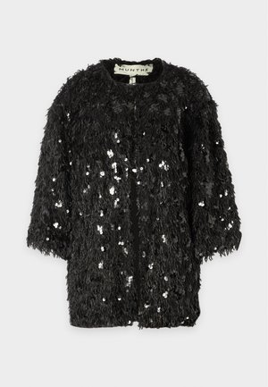 MUNTHE, VINC - Kurzmantel - black