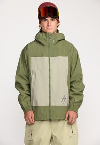 ARTHUR 3L 15K - Snowboardjacka - dark olive