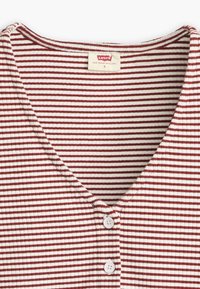 Levi's® MUSE TEE - Osnovna majica kratkih rukava - vanilla stripe sundried tomato