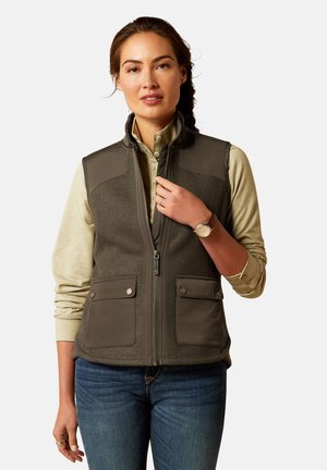 LIFESTYLE MILLBRAE - Waistcoat - earth