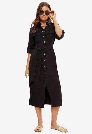 Friends Like These UTILITY BELTED LONG SLEEVE  - Päevakleit - black