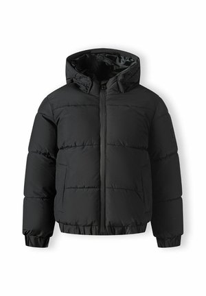 PADDED RIPSTOP WITH HOOD - Talvitakki - black