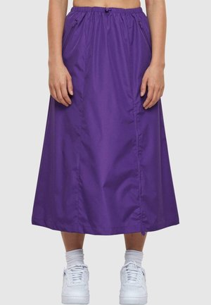 RIPSTOP PARACHUTE  - A-line skirt - realviolet