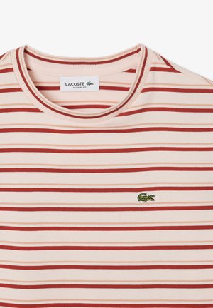 Lacoste Camiseta estampada - angora latte iberis